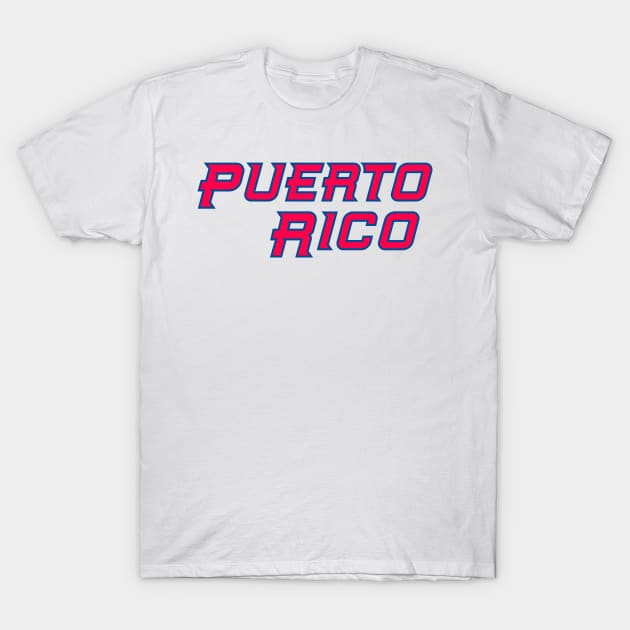 Puerto Rico Baseball Team T-Shirt by liomal